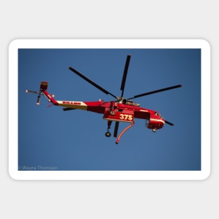 Cal Fire Helicopter Sticker